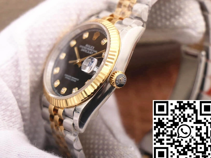 Rolex Black EW M126233-0021 Datejust Dial Diamond Factory 1222